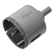 Сверло алмазное по керамограниту, 50 х 67 мм, трехгранный хвостовик Matrix