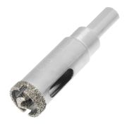 Сверло алмазное по керамограниту, 18 х 67 мм, трехгранный хвостовик Matrix