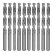 Сверло по металлу, 8.5 мм, полированное, HSS, 10 шт, цилиндрический хвостовик Matrix