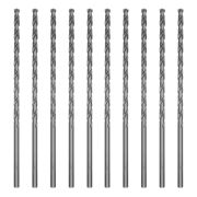 Сверло по металлу, 4 х 119 мм, полированное, удл, HSS, 10 шт, цилиндрический хвостовик Matrix