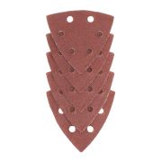 Треугольник абразивный на ворсовой подложке под «липучку», перфорированный, P 100, 93 мм, 5 шт Matrix