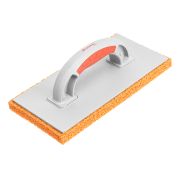 Терка пластмассовая, гидрорезиновое покрытие 18 мм, 270 x 130 мм, двухкомпонентная ручка Matrix