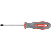 Отвертка Profi, PZ0 х 75 мм, SVСM, двухкомпонентная рукоятка Matrix