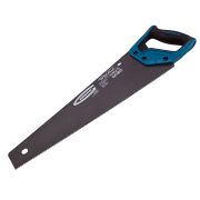 Ножовка по дереву «Piranha», 450 мм, 11-12 TPI, зуб-3D, каленый зуб, тефлоновое покрытие полотна, двухкомпонентная рукоятка Gross