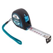 Рулетка «Ergonomisch»,5 м x 25 мм,магнитный обрезиненный зацеп Gross