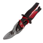 Ножницы по металлу «Piranha», 250 мм, прямой и левый рез, сталь СrMo, двухкомпонентные рукоятки Gross