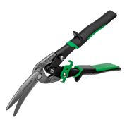 Ножницы по металлу «Piranha», 270 мм, прямой и правый проходной рез, сталь СrMo, двухкомпонентные рукоятки Gross