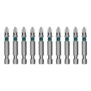 Бита PZ2х50мм, сталь S2, шестигр., отрывн., 10 шт. Gross