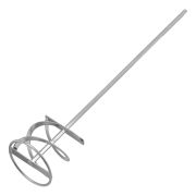 Миксер для красок и штукатурных смесей, 120 х 600 мм, оцинкованный, шестигранный хвостовик 10мм Denzel