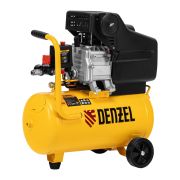 Компрессор воздушный DC1500/24, прямой привод, 1.5 кВт, 24 литра, 220 л/мин Denzel