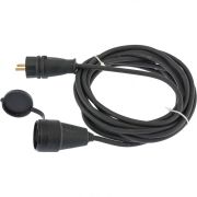 Удлинитель электрический силовой, 20 м, 1 розетка, КГ 3 х 1.5 мм, 16 А, тип УХЗ-16, Denzel