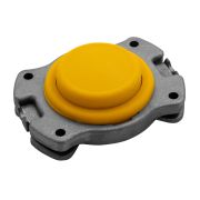 Головка триммерная универсальная алюминий, шайба 8 мм, 10 мм Denzel