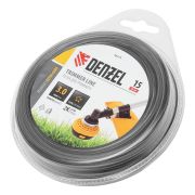 Леска для триммера двухкомпонентная звезда, 3,0мм х 15м, блистер EXTRA CORD, Denzel