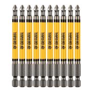 Бита PZ2х90, сталь S2, цилиндр., 10 шт. Е 6,3 Denzel