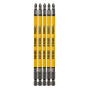 Бита PH2х150, сталь S2, цилиндр., 5шт. Е 6,3 Denzel