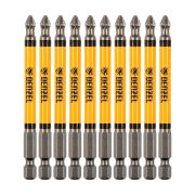 Бита PH2х90, сталь S2, цилиндр., 10 шт. Е 6,3 Denzel