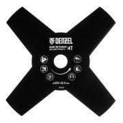 Диск для триммера , 255 х 25,4  4 лезвия Denzel