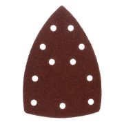 Треугольник абразивный на ворc. подложке под «липучку», перф., P 60, 150х150х100 мм, 5 шт. Denzel