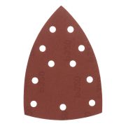 Треугольник абразивный на ворc. подложке под «липучку», перф., P 320, 150х150х100 мм, 5 шт. Denzel