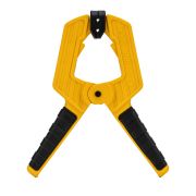 Струбцина клещеобразная, усиленная 80 х 60 мм, двухкомпонентные рукоятки Denzel