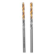 Сверло спиральное по металлу 3,5 x 70 мм, Р6М5, Golden Tip , 2шт. Denzel