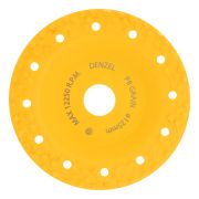 Чашка твёрдосплавная зачистная,125 мм, Плоская, крупное зерно #8// Denzel