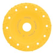 Чашка твёрдосплавная зачистная,125 мм, Наклонная, крупное зерно #8 Denzel