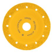 Чашка твёрдосплавная зачистная,125 мм, Плоская, мелкое зерно #32// Denzel