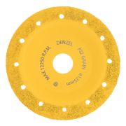 Чашка твёрдосплавная зачистная,125 мм, Наклонная, мелкое зерно #32// Denzel