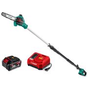 ЗУБР 20 В, 200 мм шина, 1 АКБ LMS (4 Ач), высоторез аккумуляторный (ВРБ-2020)