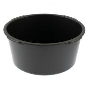 Таз круглый строительный, черный, 16 л, Сибртех