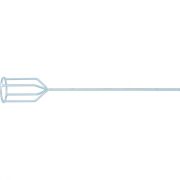 Миксер для гипсовых смесей, 80 х 530 мм, оцинкованный, шестигранный хвостовик 8 мм Matrix