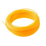 Леска для триммера овальная витая, 2.0 мм х 15 м, блистер Denzel