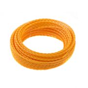 Леска для триммера овальная витая, 2.4 мм х 15 м, блистер Denzel