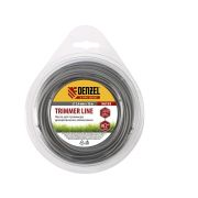 Леска для триммера, армированная алюминием, X-Pro, круглая, 2.4 мм х 15 м, блистер Denzel