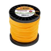 Леска для триммера  звезда 2.0 мм, 190 м, на Din катушке Denzel