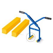 ЗУБР 2шт, сменные накладки для захвата бордюрного (37560-S)