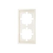 Рамка 2-мест. горизонт. ZIMA слон. кость LEZARD 704-9000-147