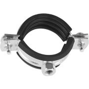 ЗУБР 2 1/2″, цинк, 1 шт, трубный хомут с гайкой (37850-73-82-1)