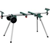 KRAFTOOL MSA-1200 U, (1120-2650)х765х970 мм, алюминиевый мобильный стол для торцовочных пил с ручкой и колесами (38782-2)