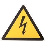 Знак «Молния» 100х100х100мм EKF an-1-01