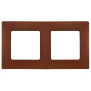Рамка 2-м Etika какао IEK 672572