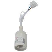 Патрон E27 с клеммной колодкой пластик бел. (50/200/6000) Эра Б0043676