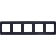 Рамка 5-м Inspiria антрацит IEK 673973