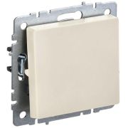 Выключатель 1-кл. СП BRITE ВС10-1-0-БрКр 10А механизм беж. IEK BR-V10-0-10-K10
